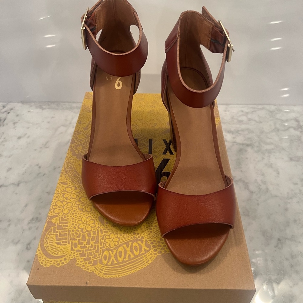 Mix No 6 brand leather sandals